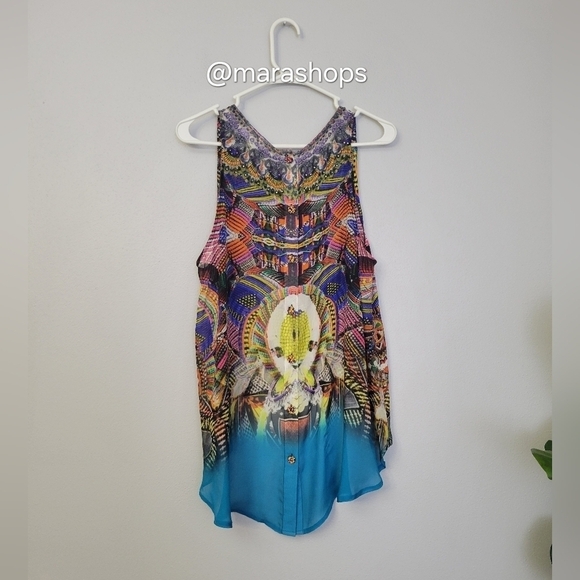 Camilla African Queen Silk Tank in Olapa - Picture 6 of 9